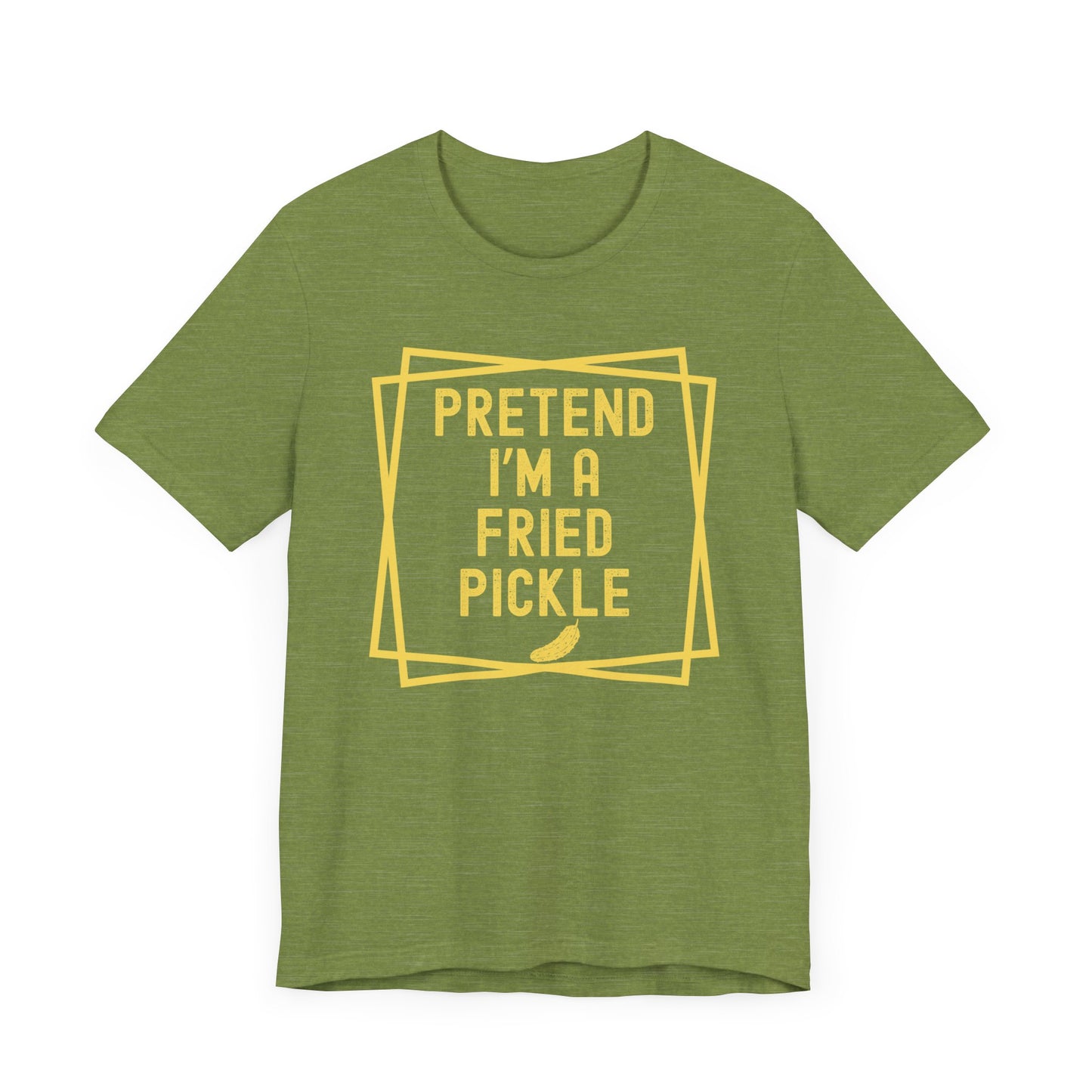 Pretend I'm a Fried Pickle Halloween Costume Shirt, Lazy Halloween T-Shirt Costume, Funny Halloween T-Shirt, Funny Women T Shirt