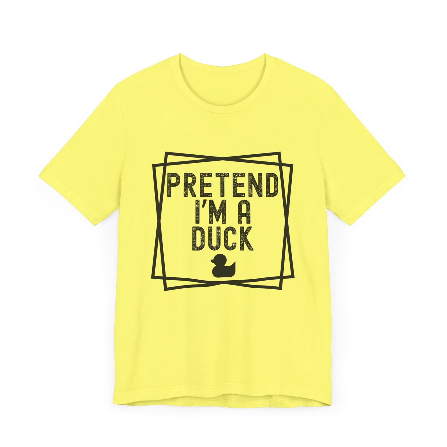 Pretend I'm a Duck Halloween Costume Shirt, Lazy Halloween T-Shirt Costume, Funny Halloween T-Shirt, Funny Women T Shirt