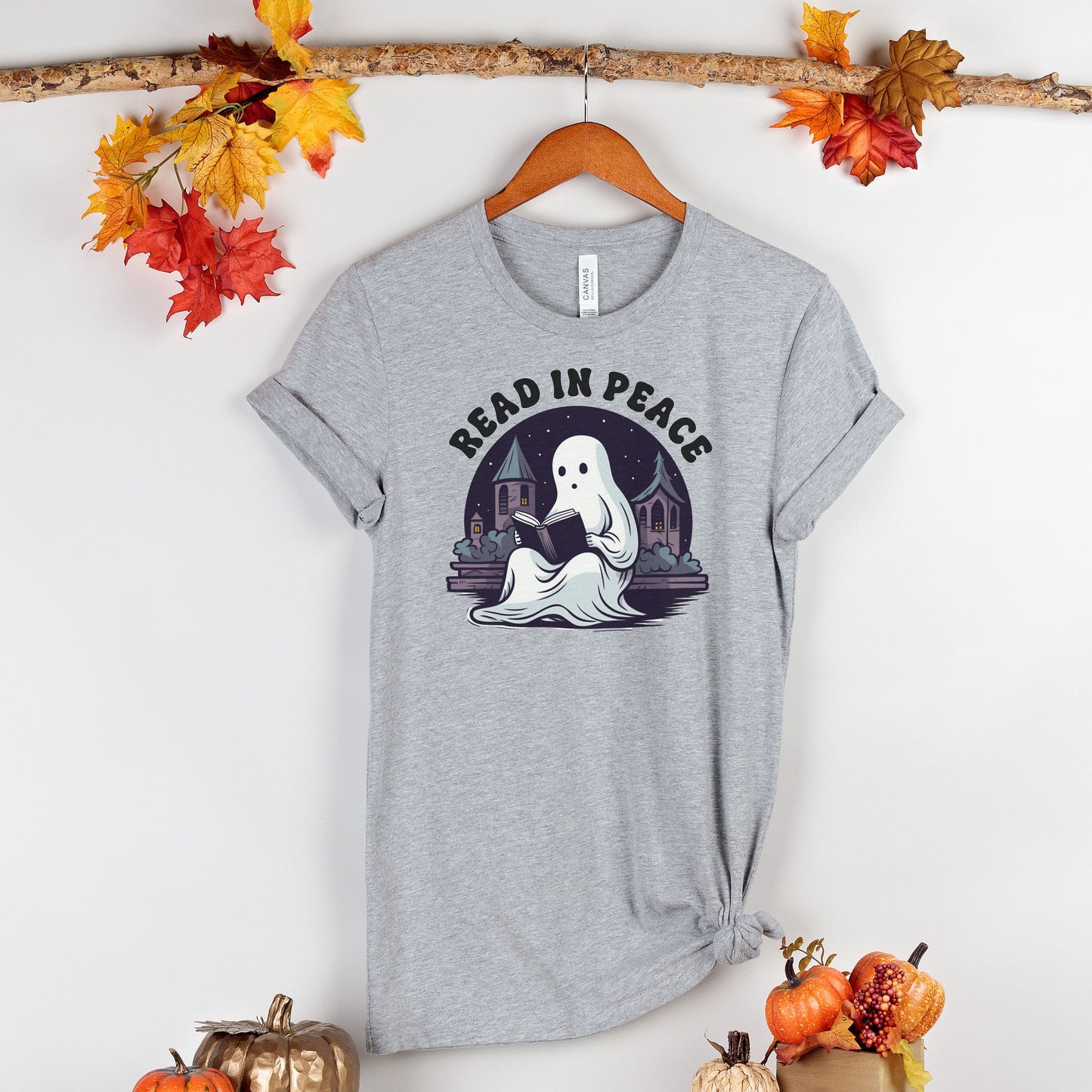 Read In Peace Halloween Shirt