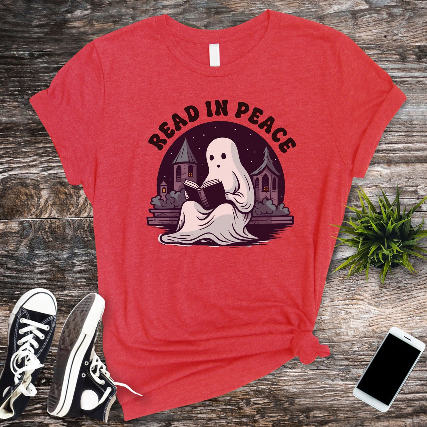 Read In Peace Halloween Shirt