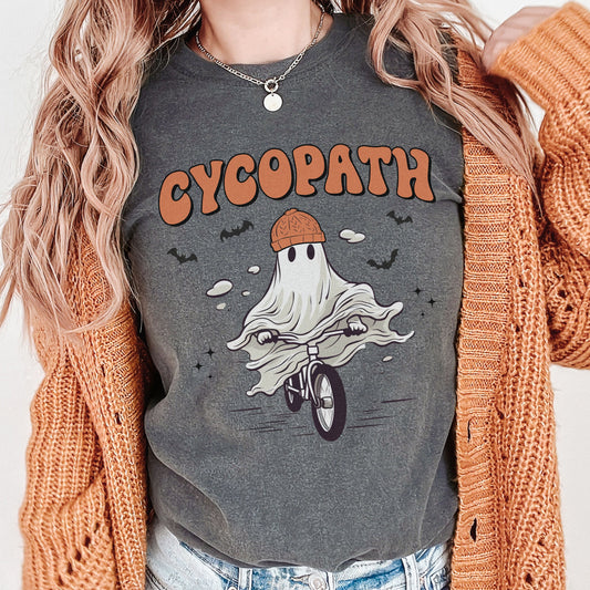 Cycopath Halloween Comfort Colors Shirt, Spooky Season