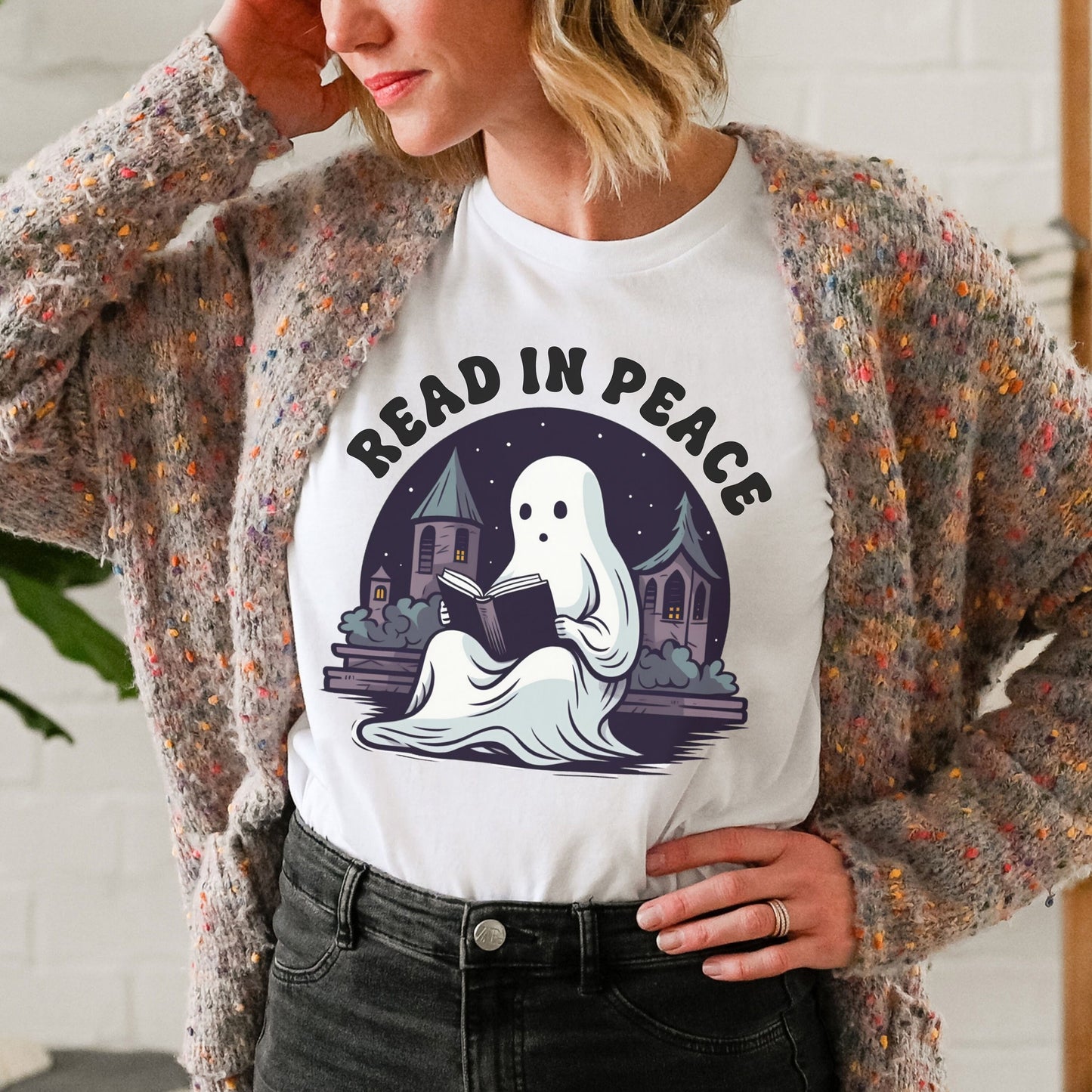 Read In Peace Halloween Shirt