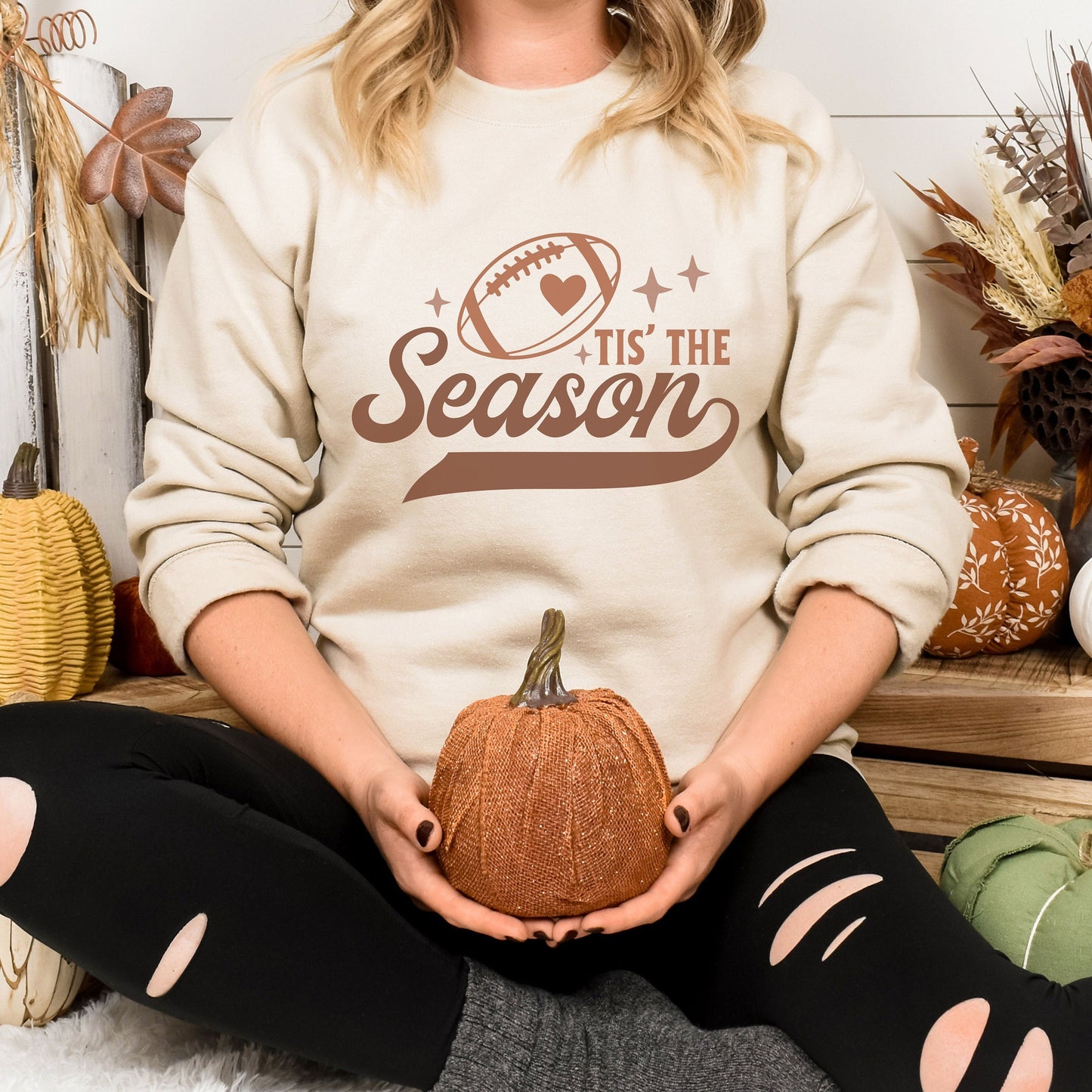 Tis the Season for Football Sweatshirt