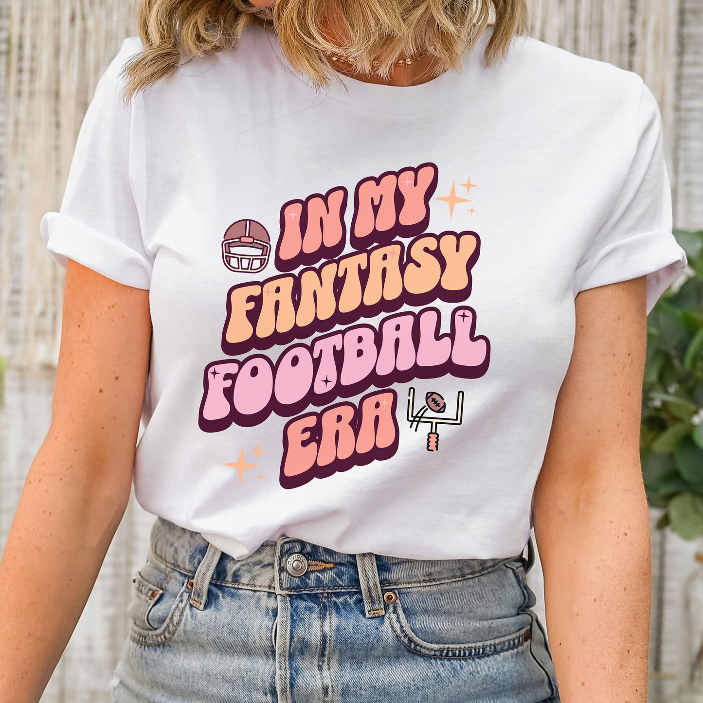 Cute Women's In My Fantasy Football Era Shirt