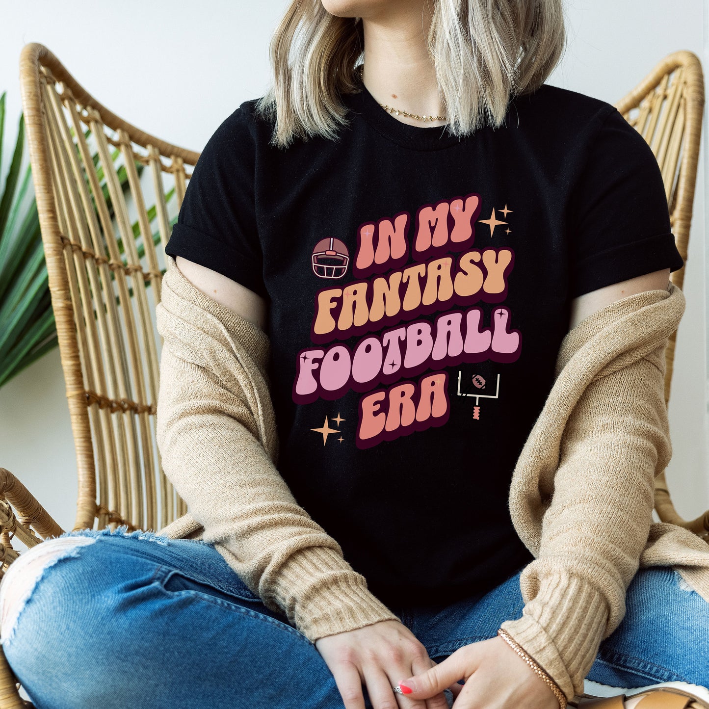 Cute Women's In My Fantasy Football Era Shirt