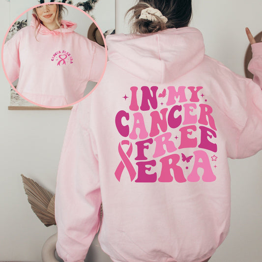 In My Cancer Free Era Breast Cancer Hoodie