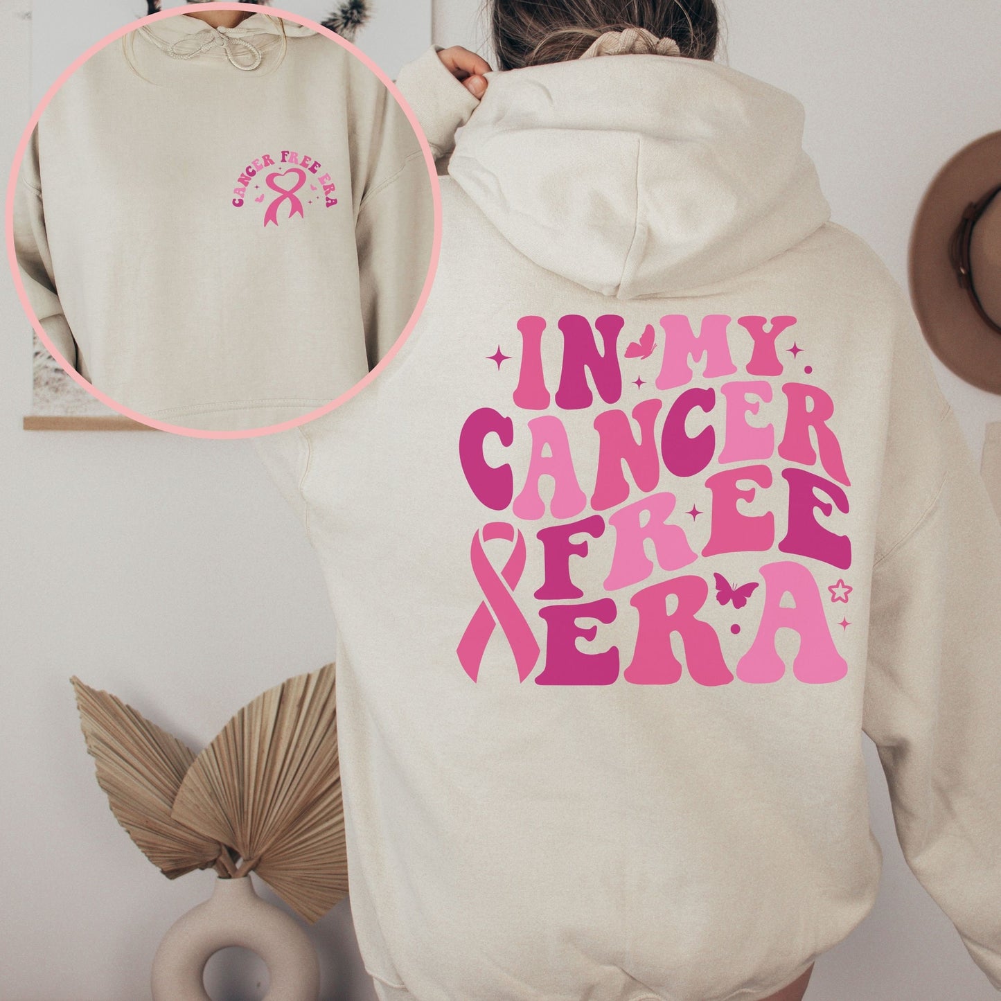 In My Cancer Free Era Breast Cancer Hoodie