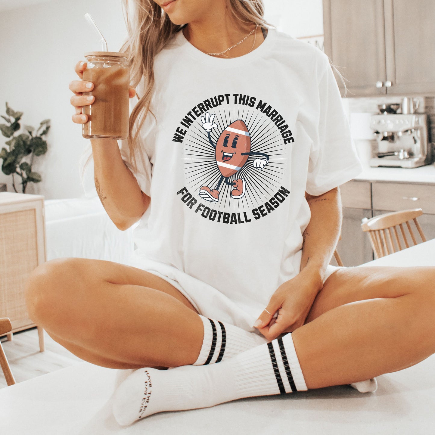 We Interrupt This Marriage For Football Season T-shirt