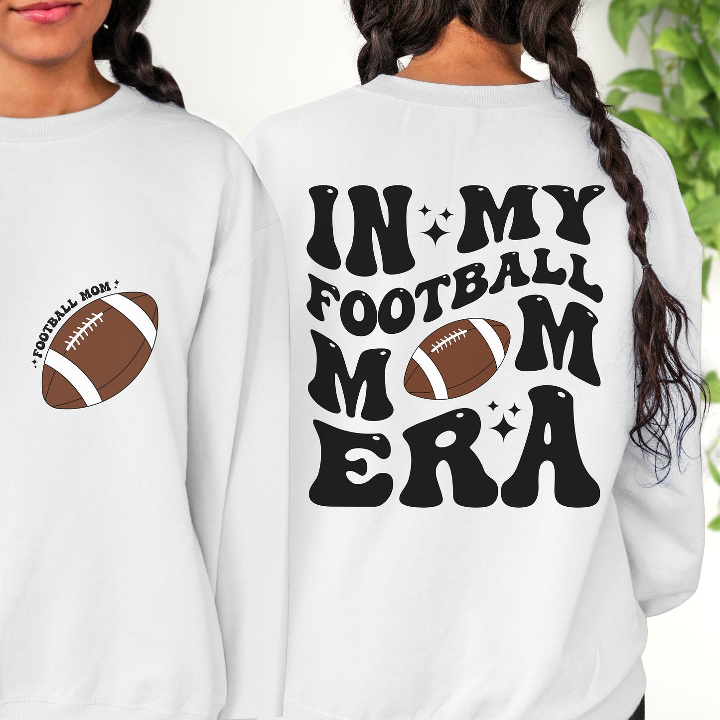 In My Football Mom Era Sweatshirt, Football Mom T-shirt, Game Day Shirt, Mom Football Sweatshirt, Football Game Season Shirt, Sport Mom Tee