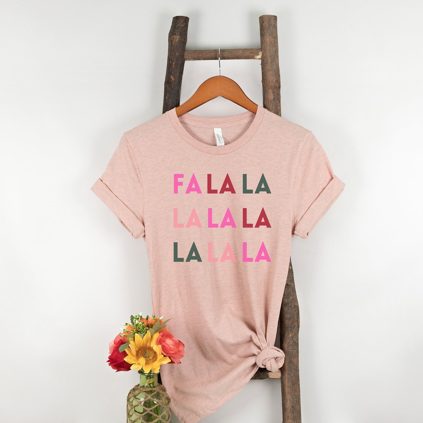 Holiday Christmas Fa La La La Christmas T-Shirt