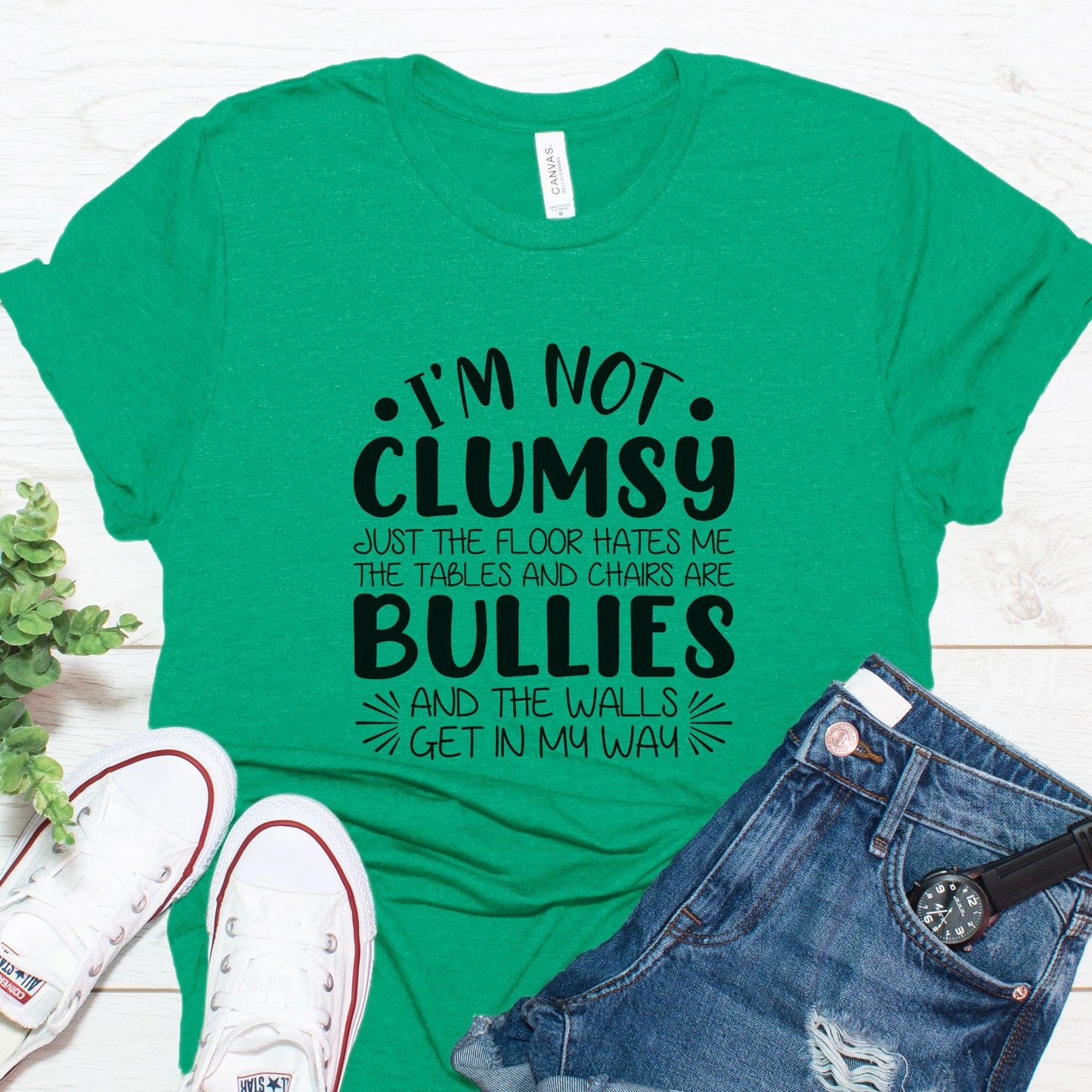 Funny Clumsy shirt I'm Not Clumsy Shirt