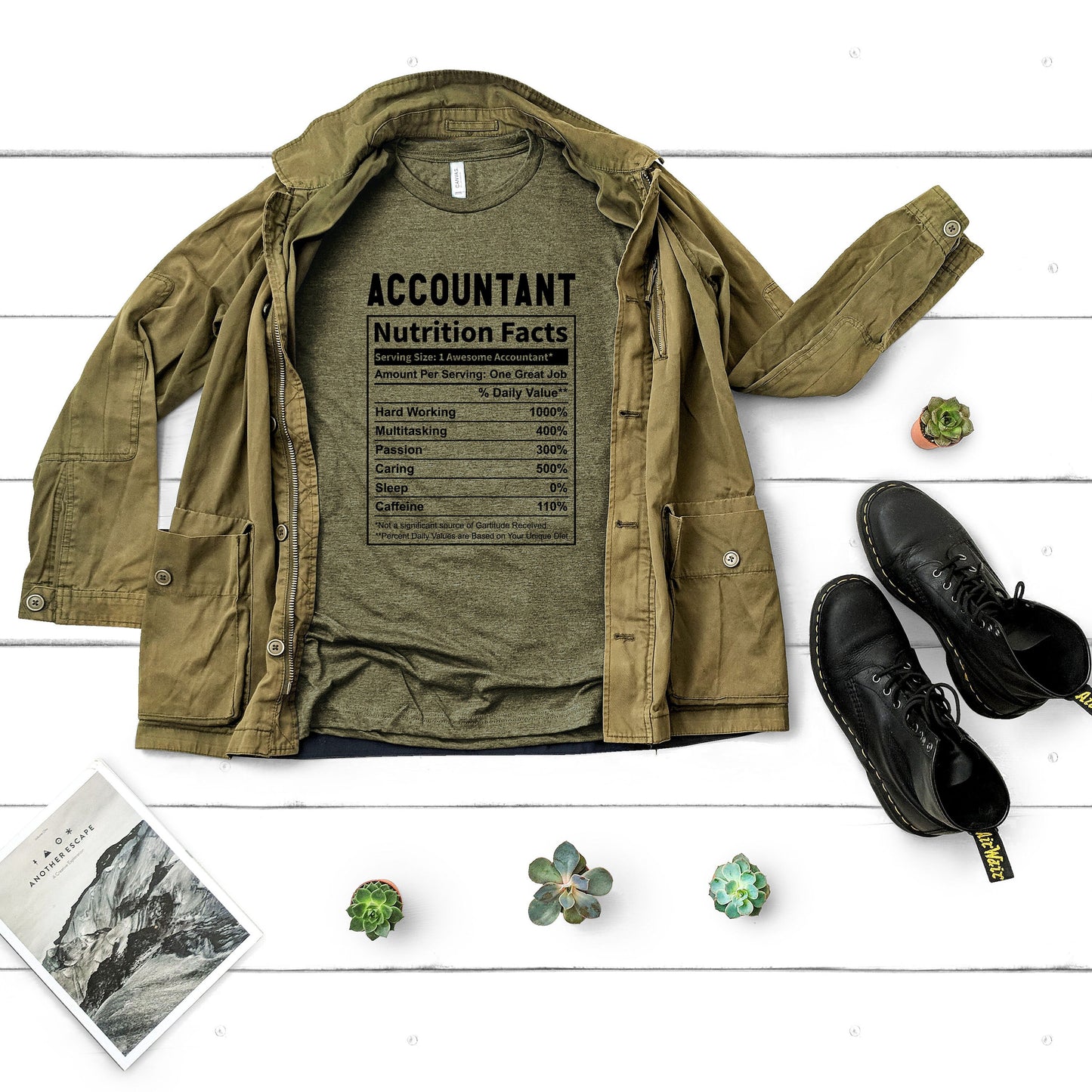 Funny Accountant Nutrition Shirt