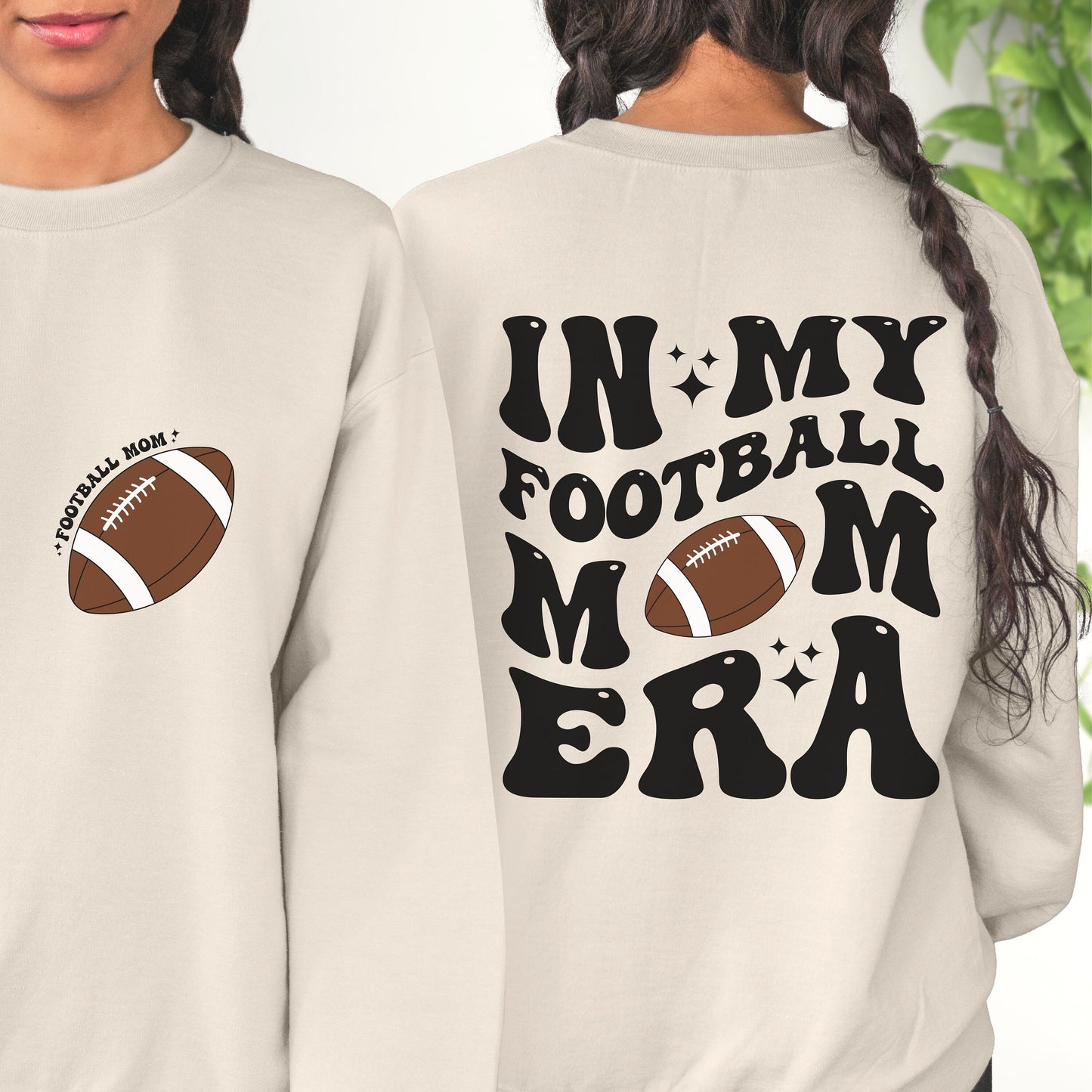 In My Football Mom Era Sweatshirt, Football Mom T-shirt, Game Day Shirt, Mom Football Sweatshirt, Football Game Season Shirt, Sport Mom Tee