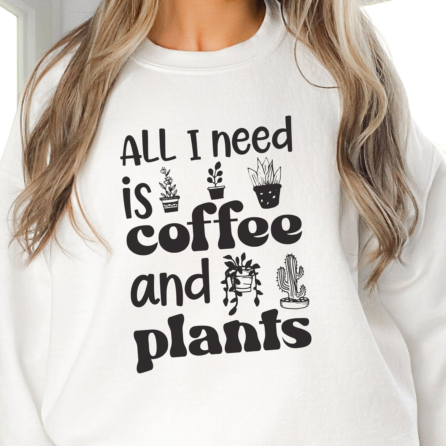 All I Need is Coffe and Plants Shirt