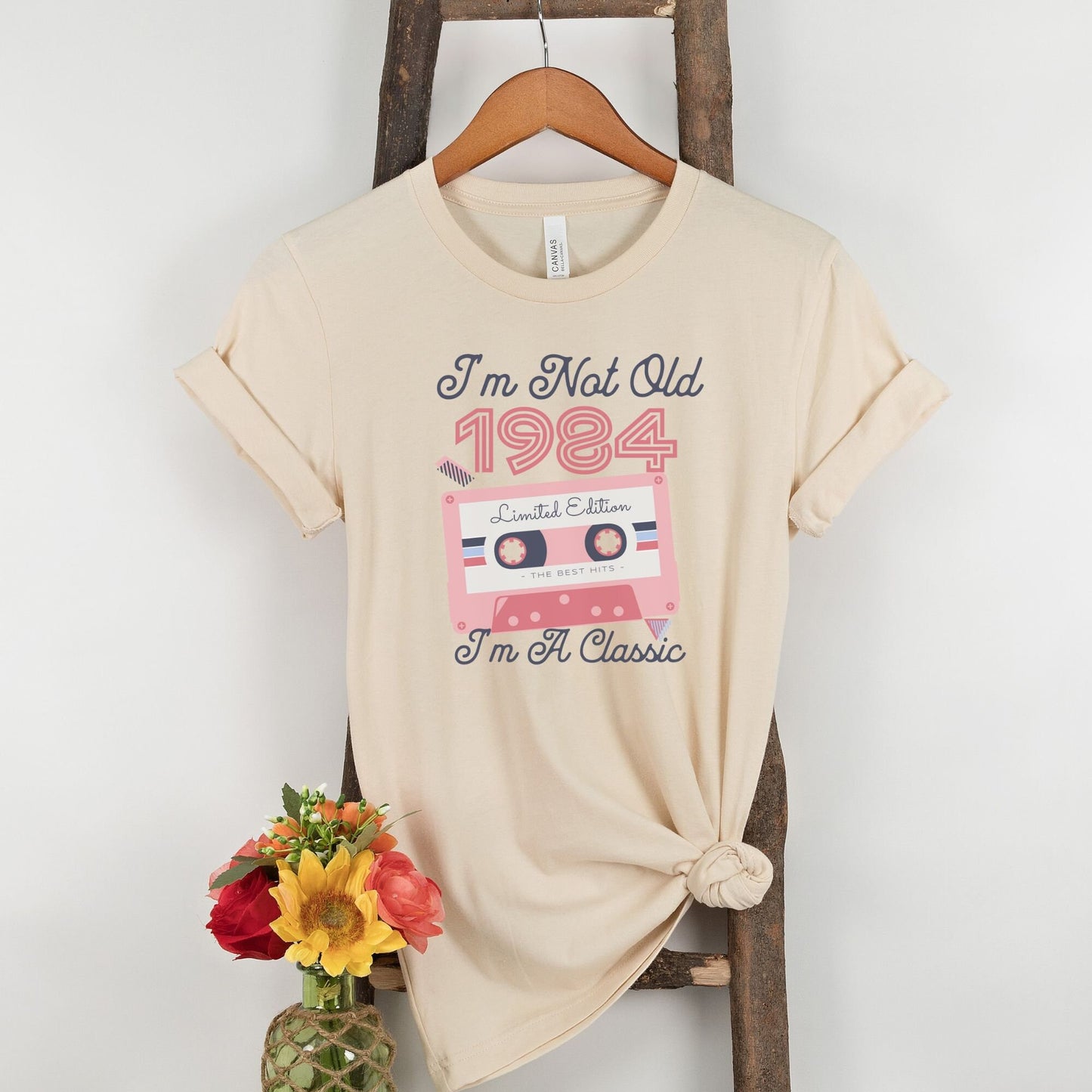 I'm Not Old I'm A Classic Retro Cassette Birthday Shirt,