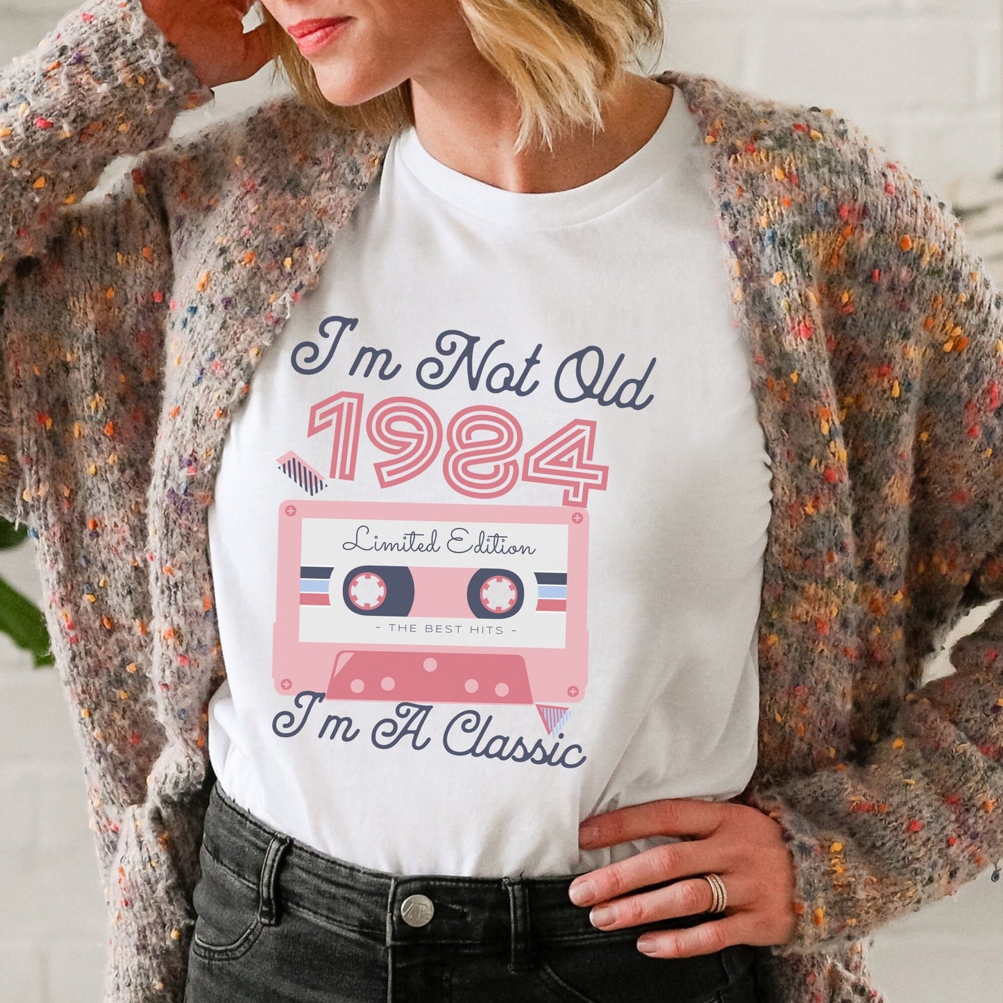 I'm Not Old I'm A Classic Retro Cassette Birthday Shirt,