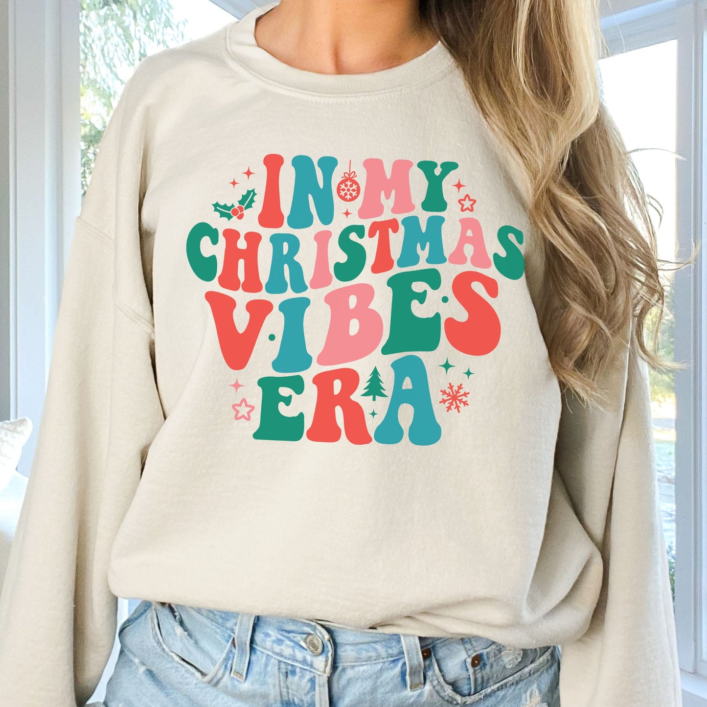 In My Christmas Vibes Era Sweatshirt