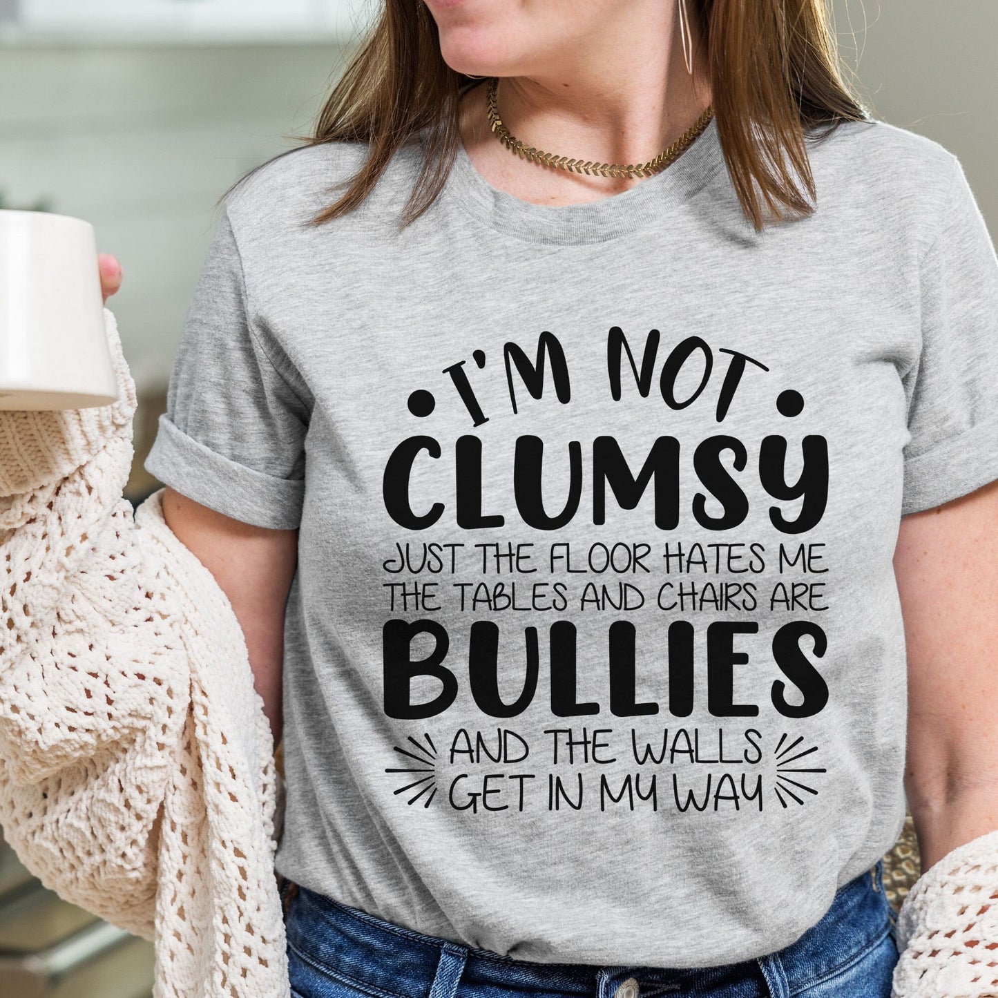 Funny Clumsy shirt I'm Not Clumsy Shirt