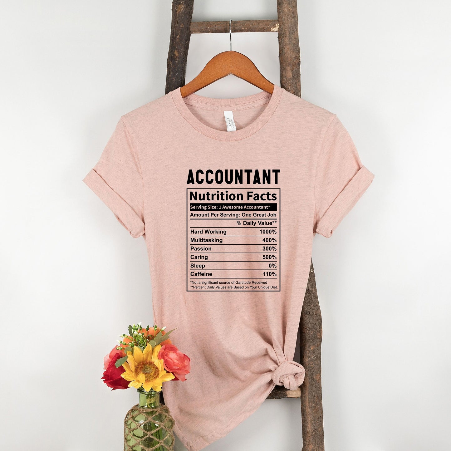 Funny Accountant Nutrition Shirt