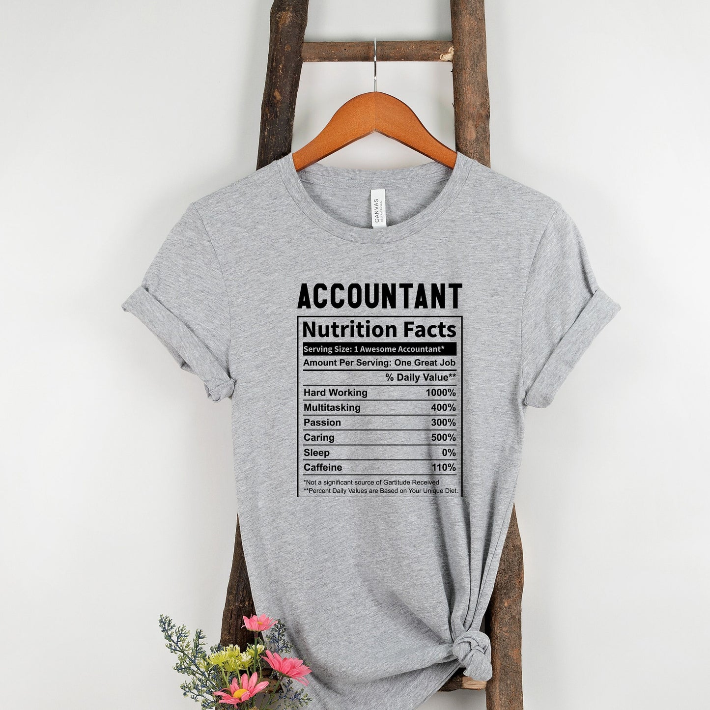 Funny Accountant Nutrition Shirt