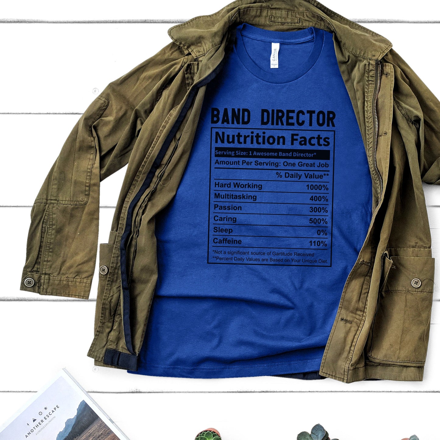 Band Director Nutrition Facts Shirt