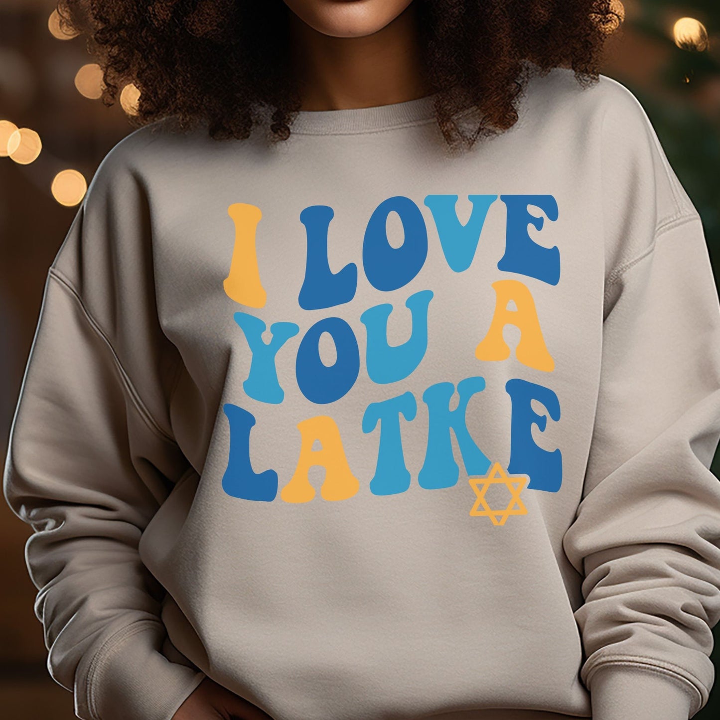 Happy Hanukkah Love You Latkes Sweatshirt