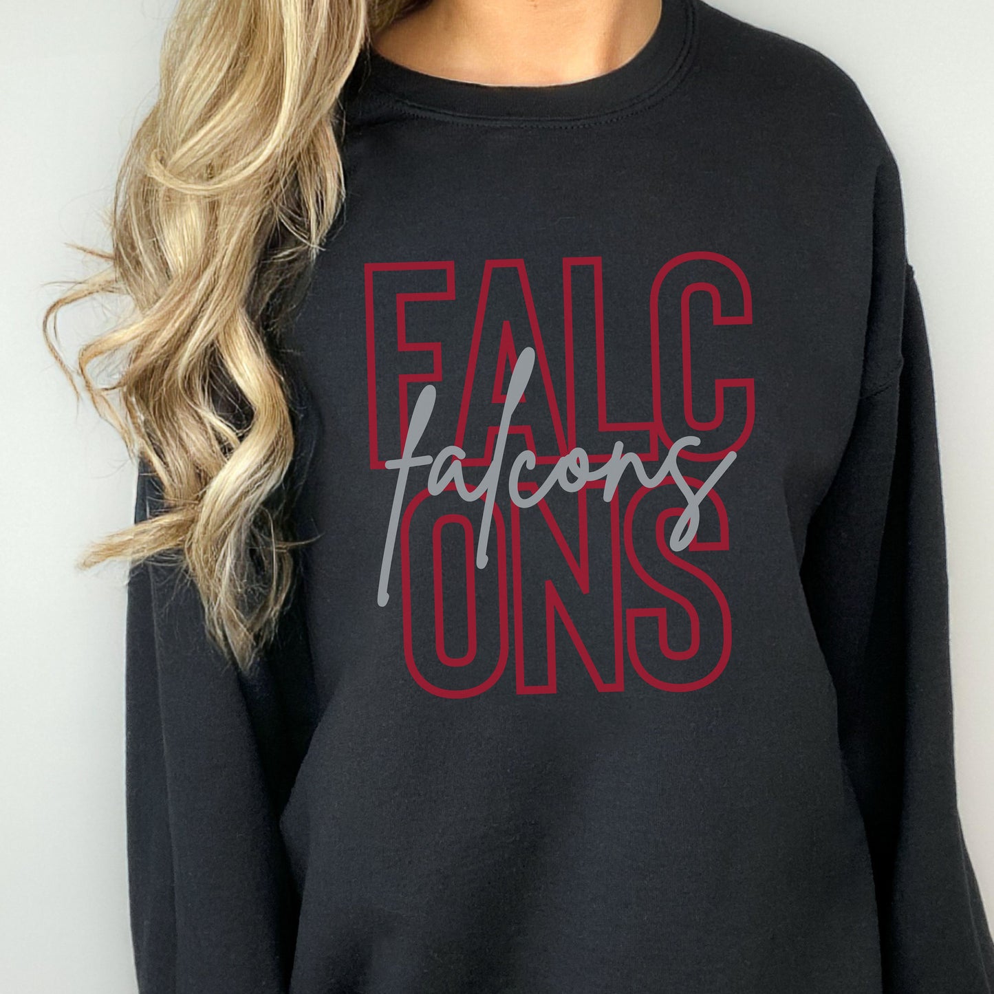 Falcons Sports Football Sweatshirt, Atlanta Football Sweater, Falcons Sweatshirt, America Football Sweatshirt, Falcons Football Fan Shirt