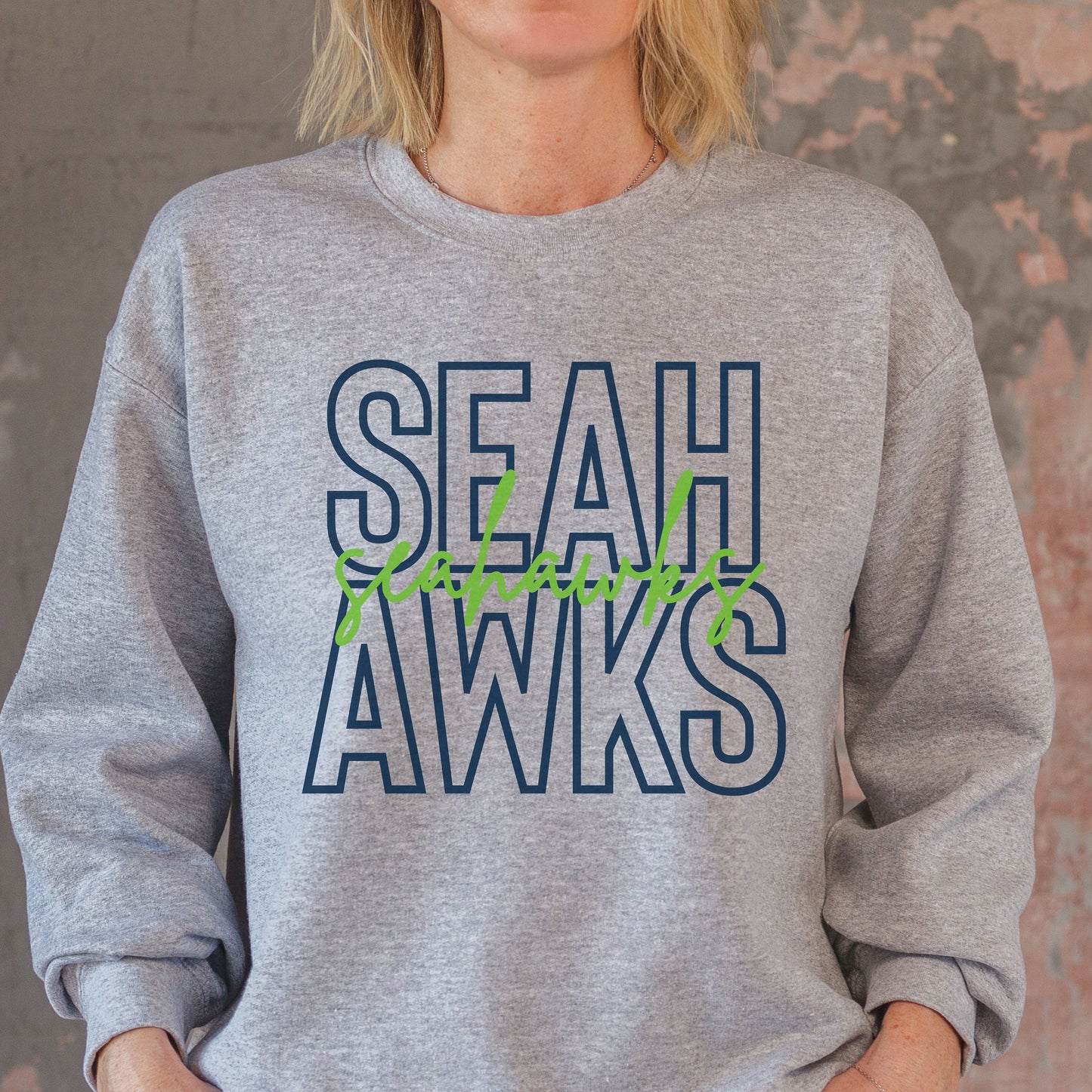 Seahawks Game Day Sweatshirt, Seattle Football Sweatshirt, Seattle T-Shirt, Football Crewneck, Seahawks Football Shirt, Seattle Sweatshirt