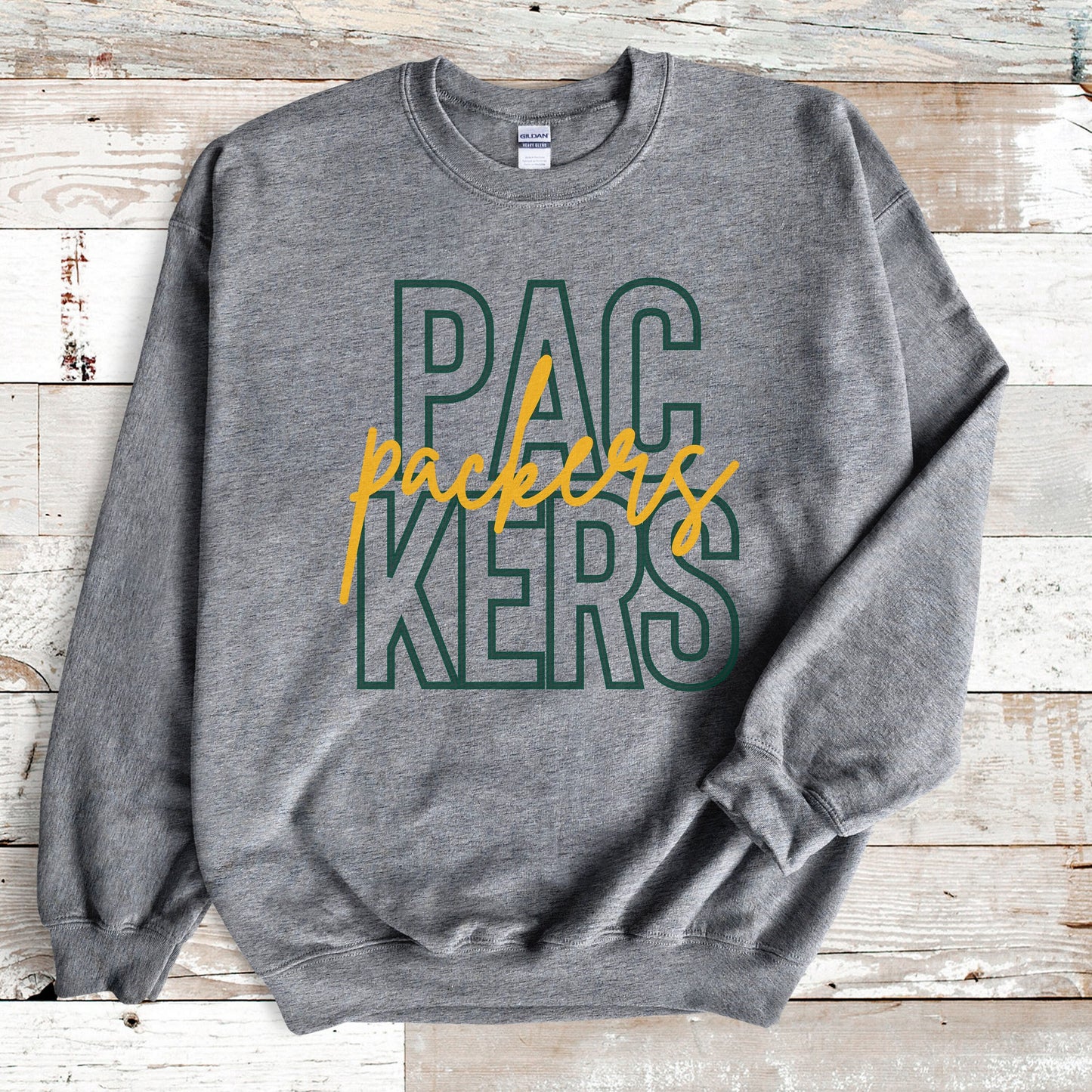 Packers Football Sweatshirt, Green Bay Football Crewneck, Green Bay Sweatshirt, Wisconsin Football Sweatshirt, Green Bay Football T-Shirt