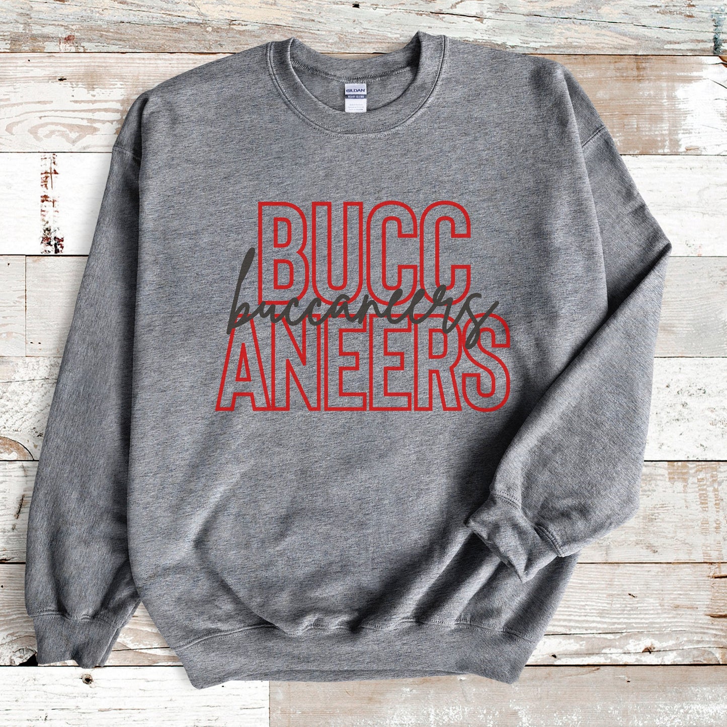 Buccaneers Football Sweatshirt, Tampa Bay Football Sweatshirt, Buccaneers Football Gift For Her, Buccaneers Football Fan, Vintage Tampa Bay