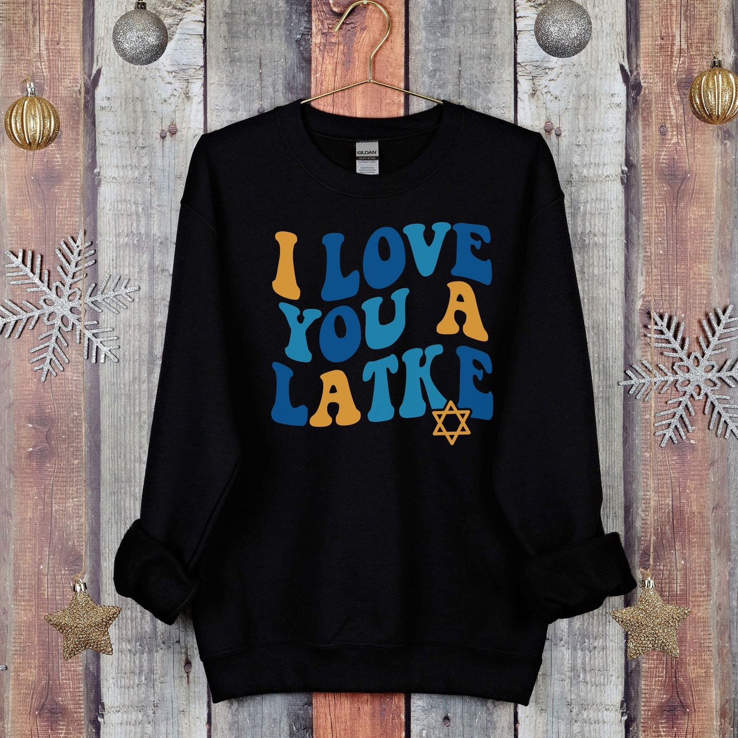 Happy Hanukkah Love You Latkes Sweatshirt