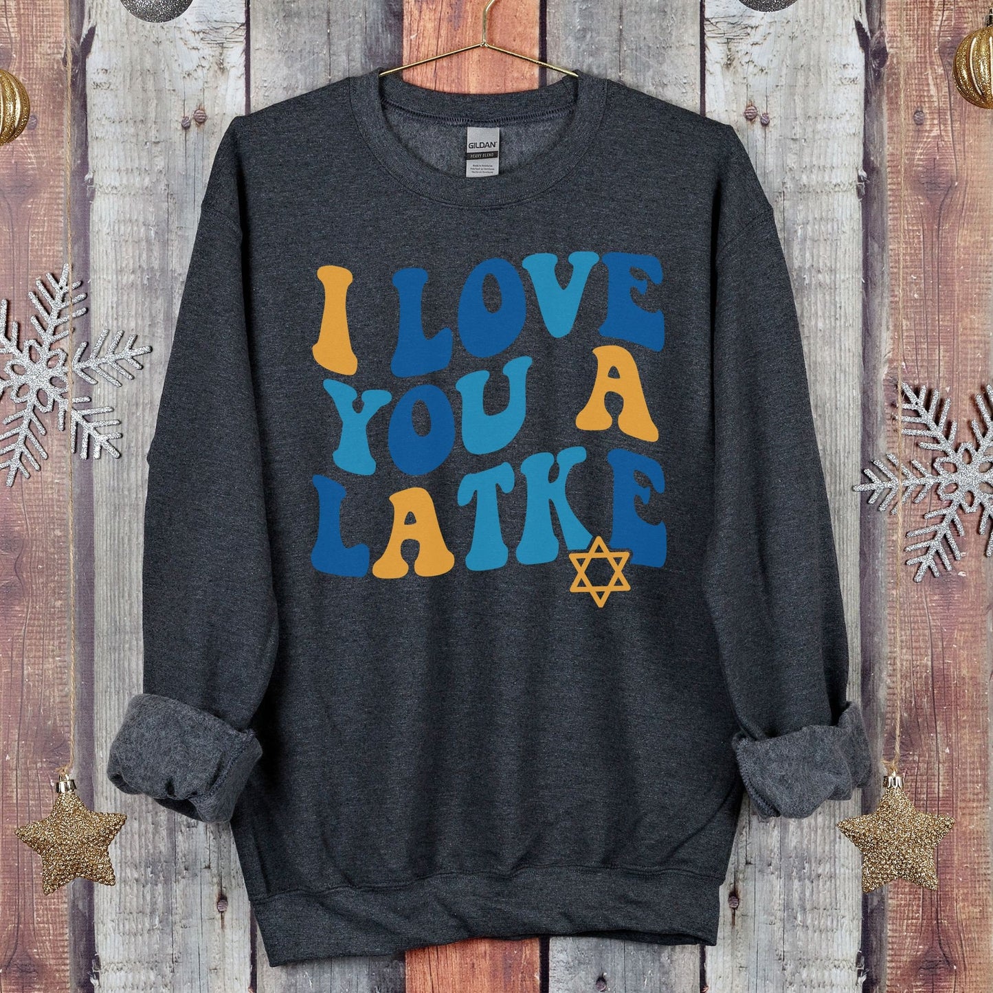 Happy Hanukkah Love You Latkes Sweatshirt