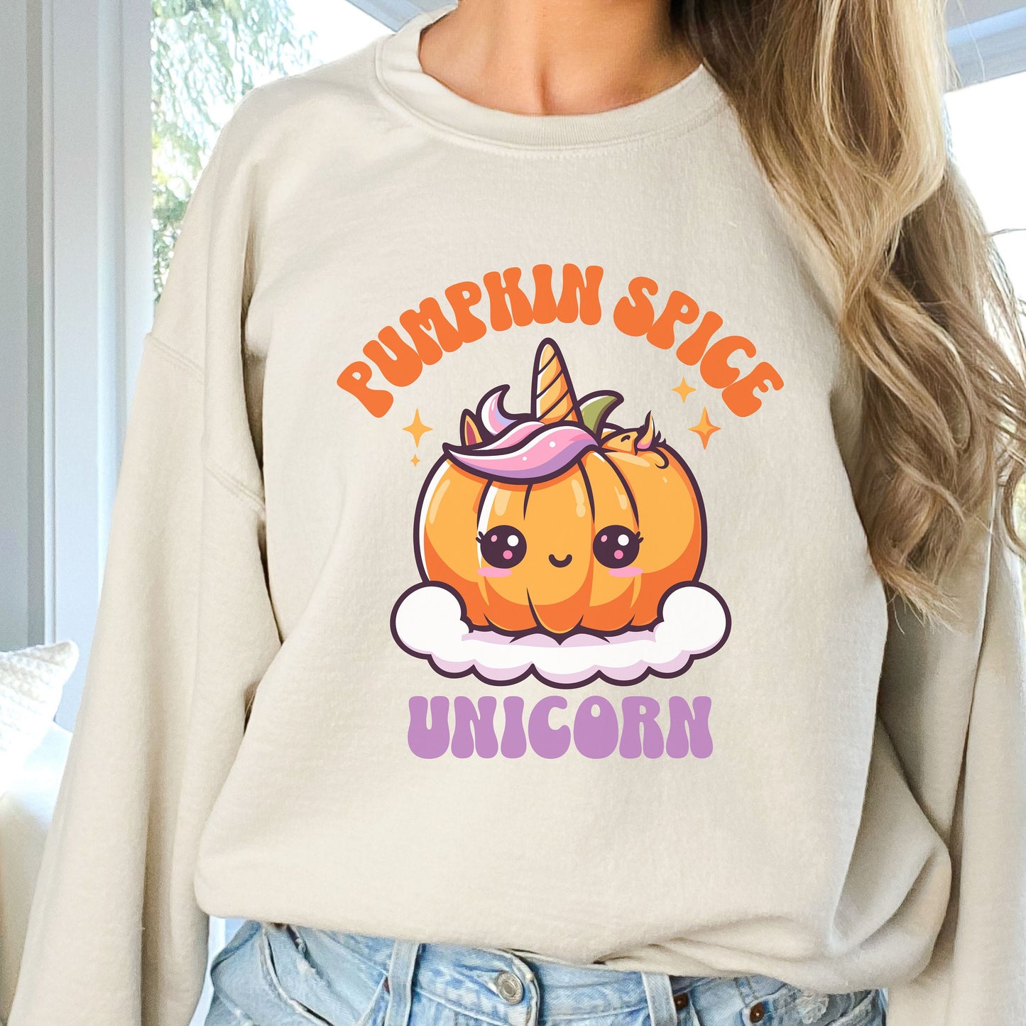 Pumpkin Spice Unicorn Sweatshirt