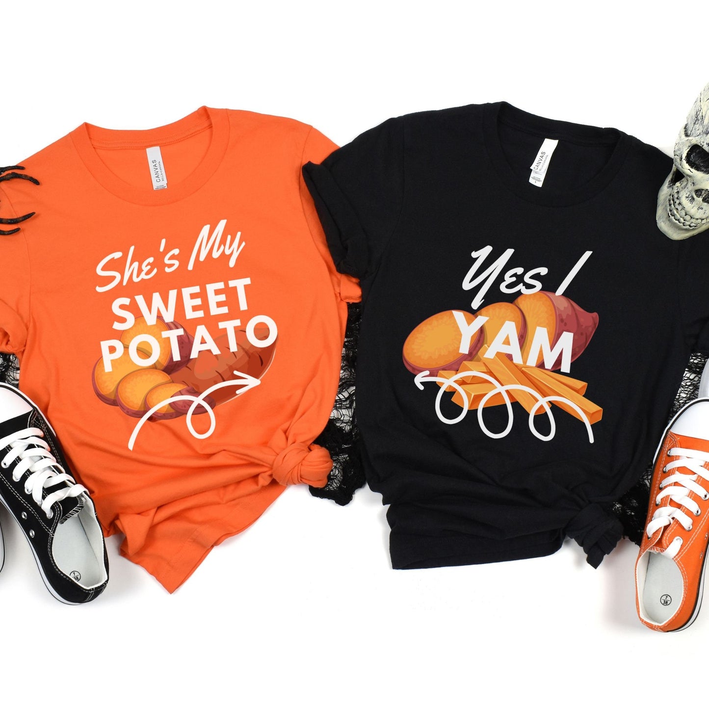 She Is My Sweet Potato Yes I Yam Tee, Fall Thanksgiving Matching Shirt