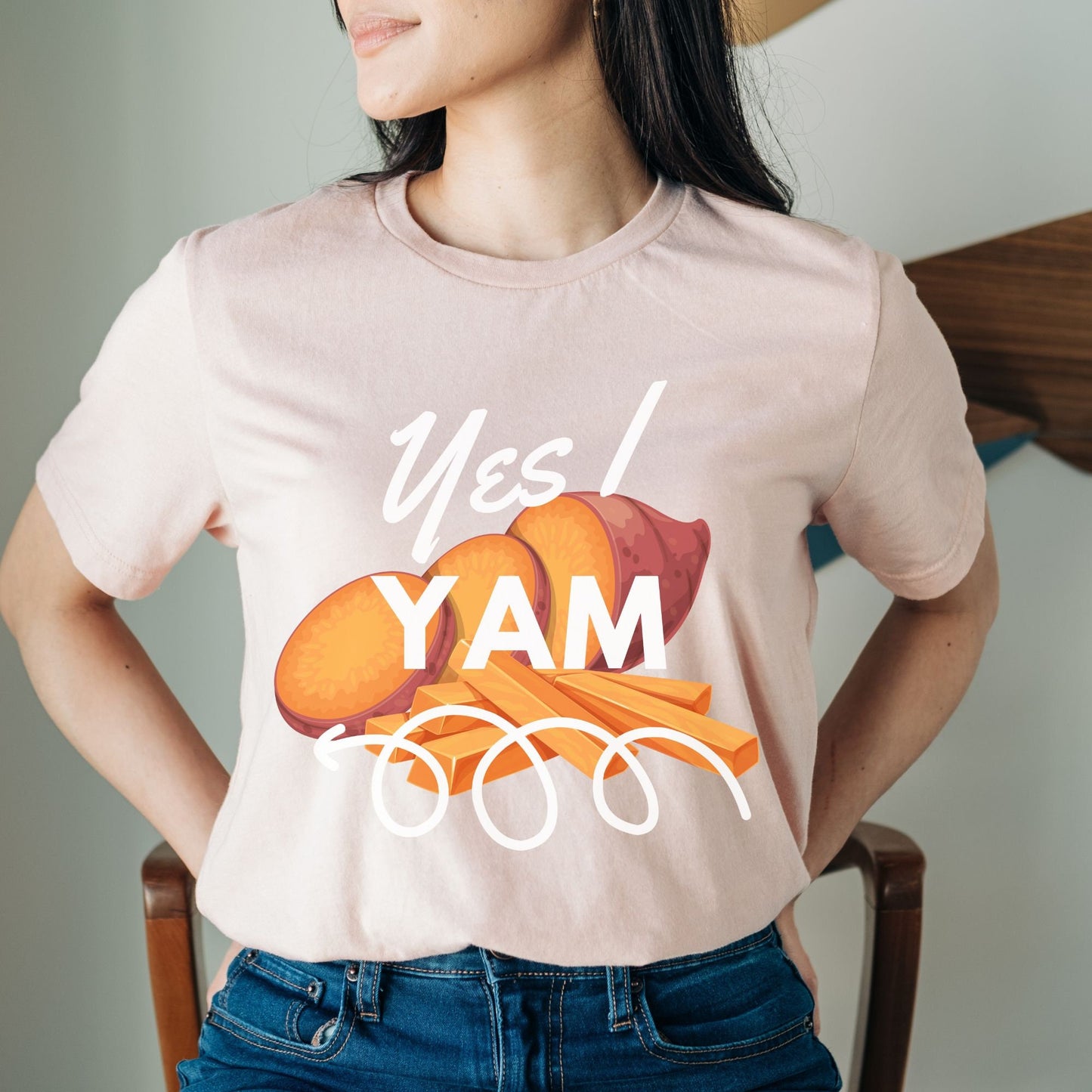 She Is My Sweet Potato Yes I Yam Tee, Fall Thanksgiving Matching Shirt