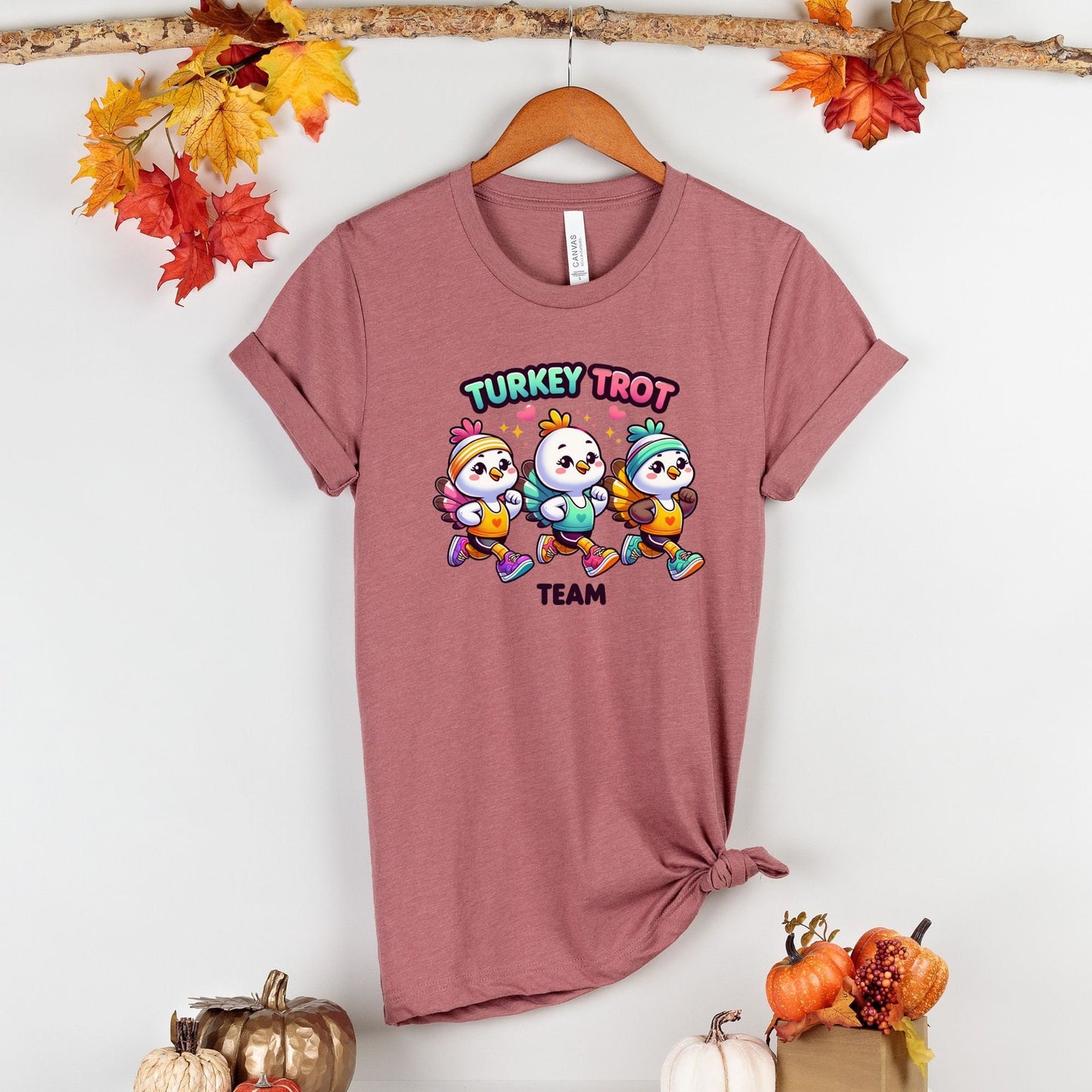 Turkey Trot Team Thanksgiving Shirt