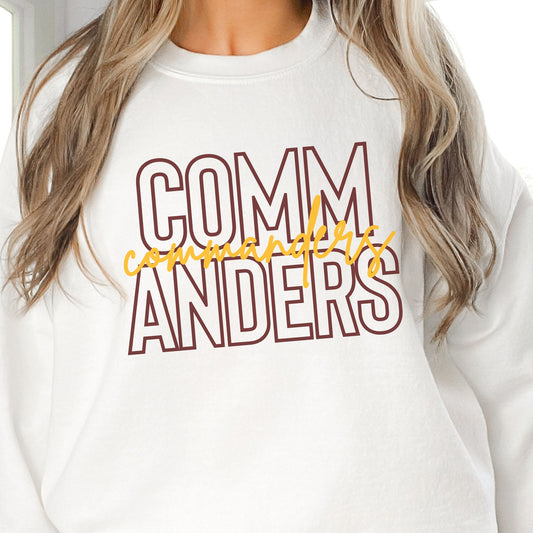 Commanders Football Sweatshirt, Washington Sweatshirt, Commanders Football Shirt, Commanders Football Mom Shirt, Washington T-Shirt