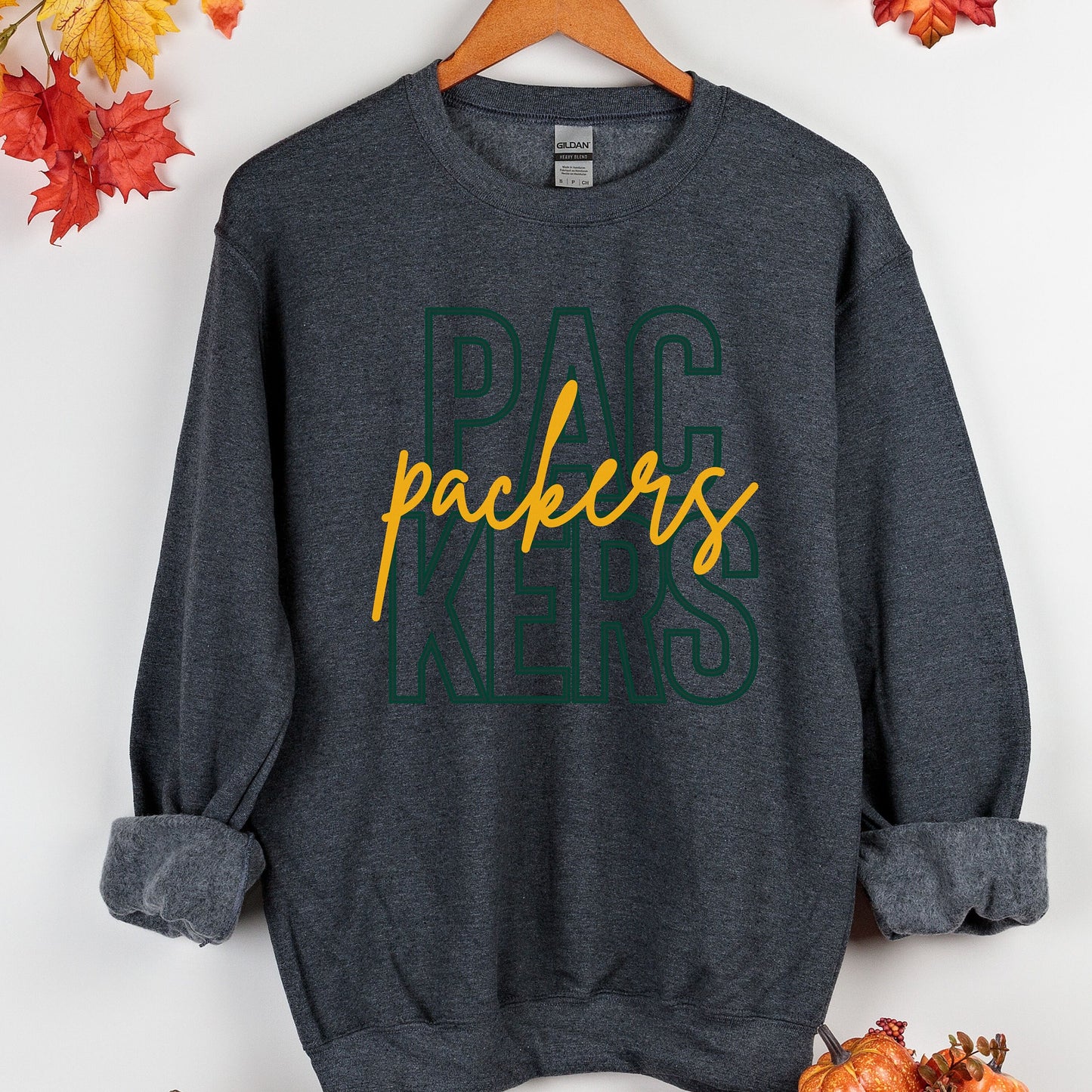 Packers Football Sweatshirt, Green Bay Football Crewneck, Green Bay Sweatshirt, Wisconsin Football Sweatshirt, Green Bay Football T-Shirt