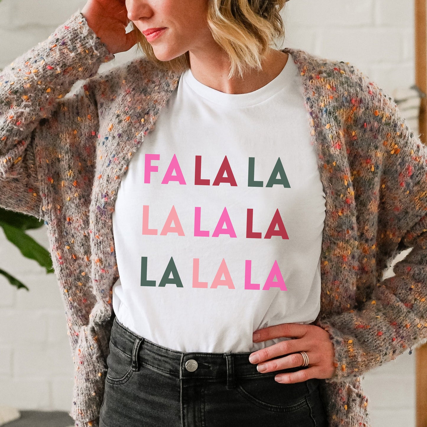 Holiday Christmas Fa La La La Christmas T-Shirt