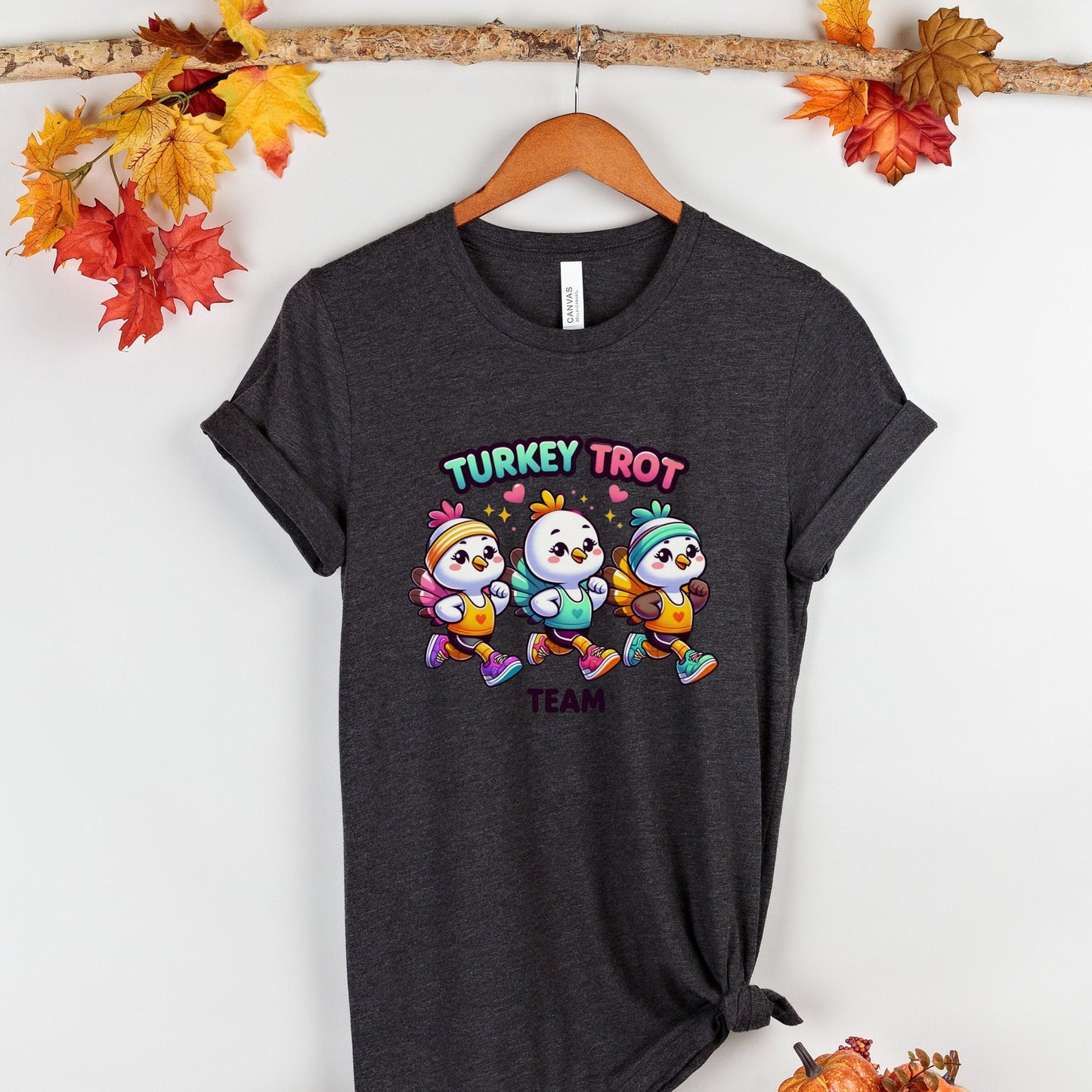 Turkey Trot Team Thanksgiving Shirt