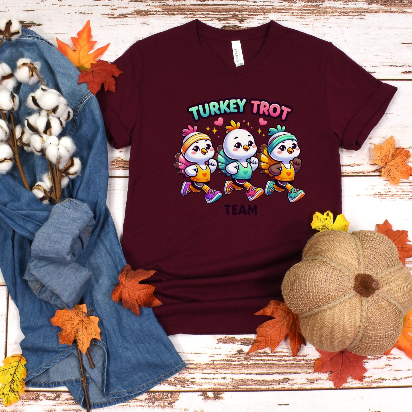 Turkey Trot Team Thanksgiving Shirt