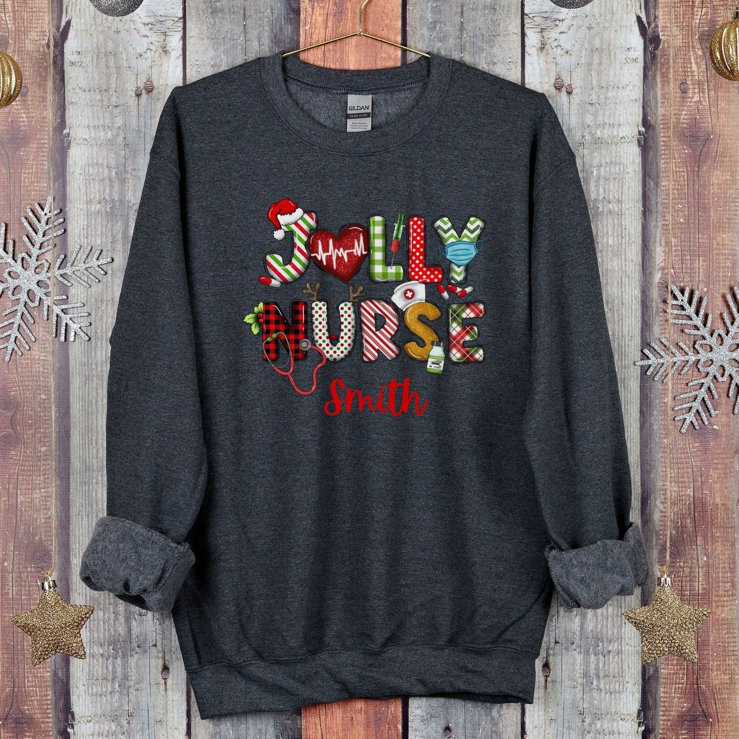 Custom Nurse Christmas Sweater