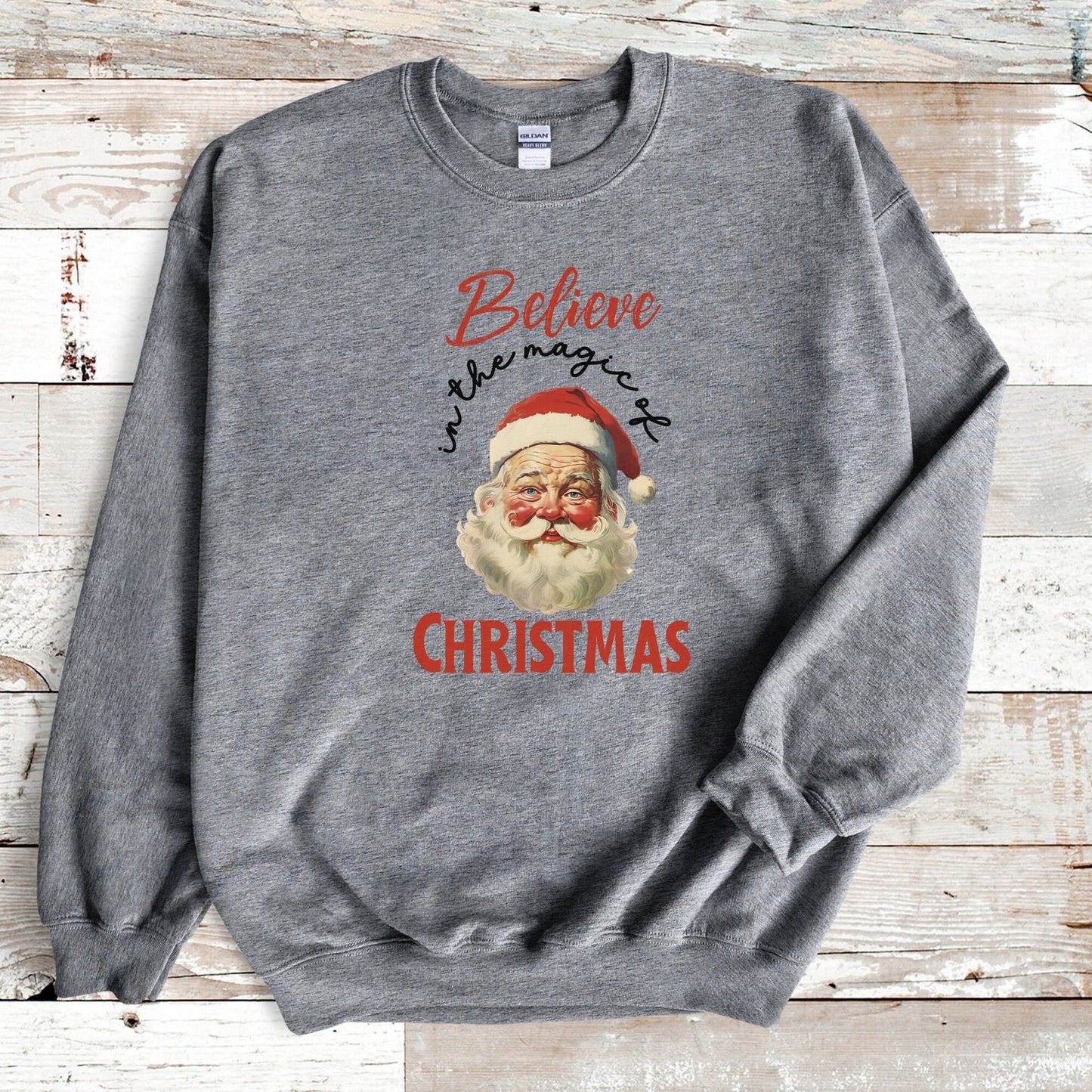 Retro Santa Claus Vintage Santa Sweatshirt