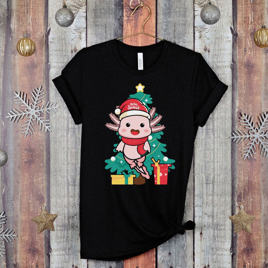 Axolotl Christmas Shirt