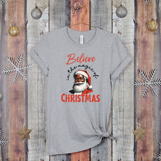 Retro Merry Christmas Black Santa Head Sweatshirt