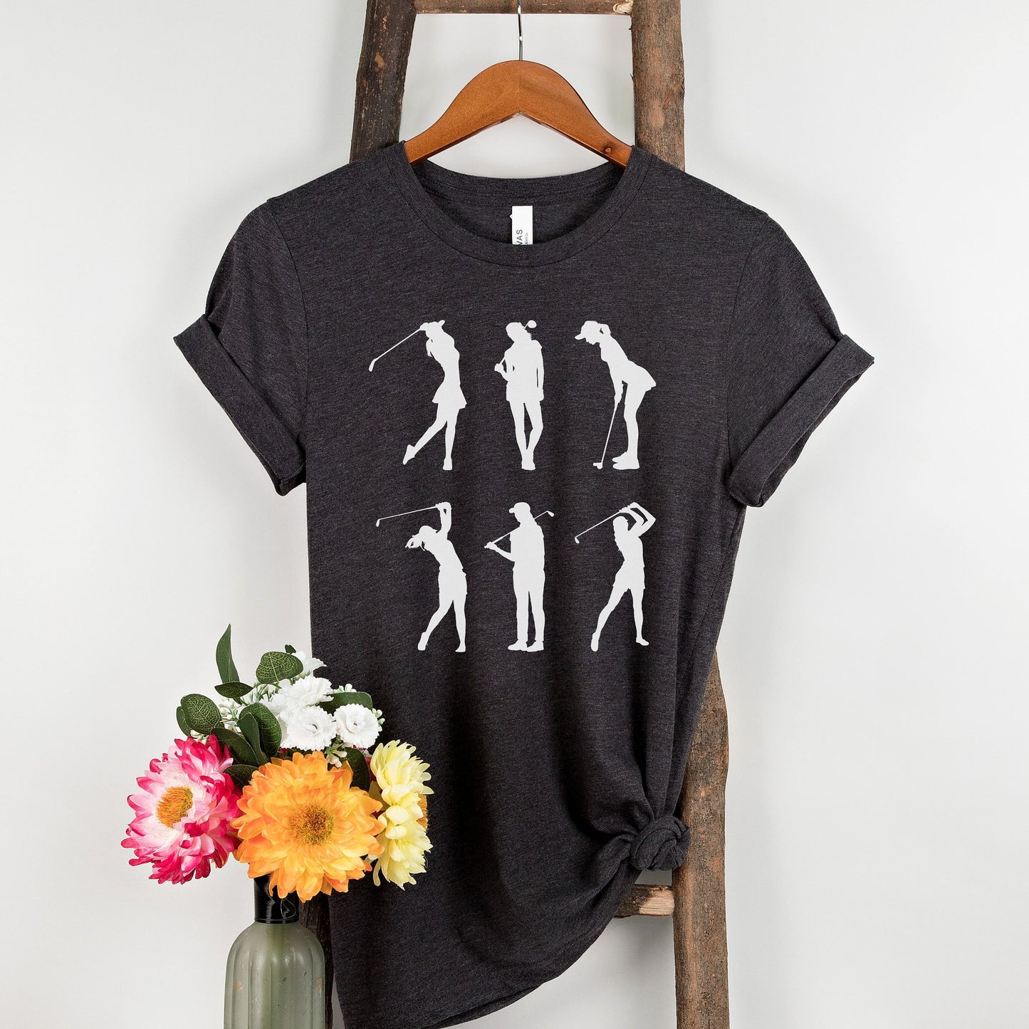 Golf Mom Silhouette Shirt