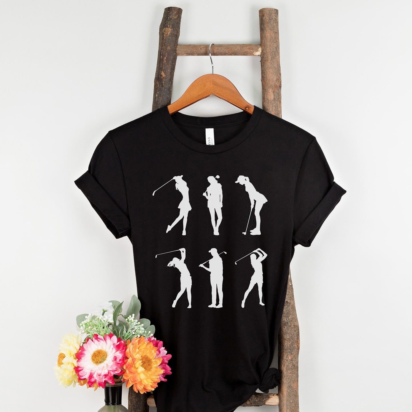 Golf Mom Silhouette Shirt