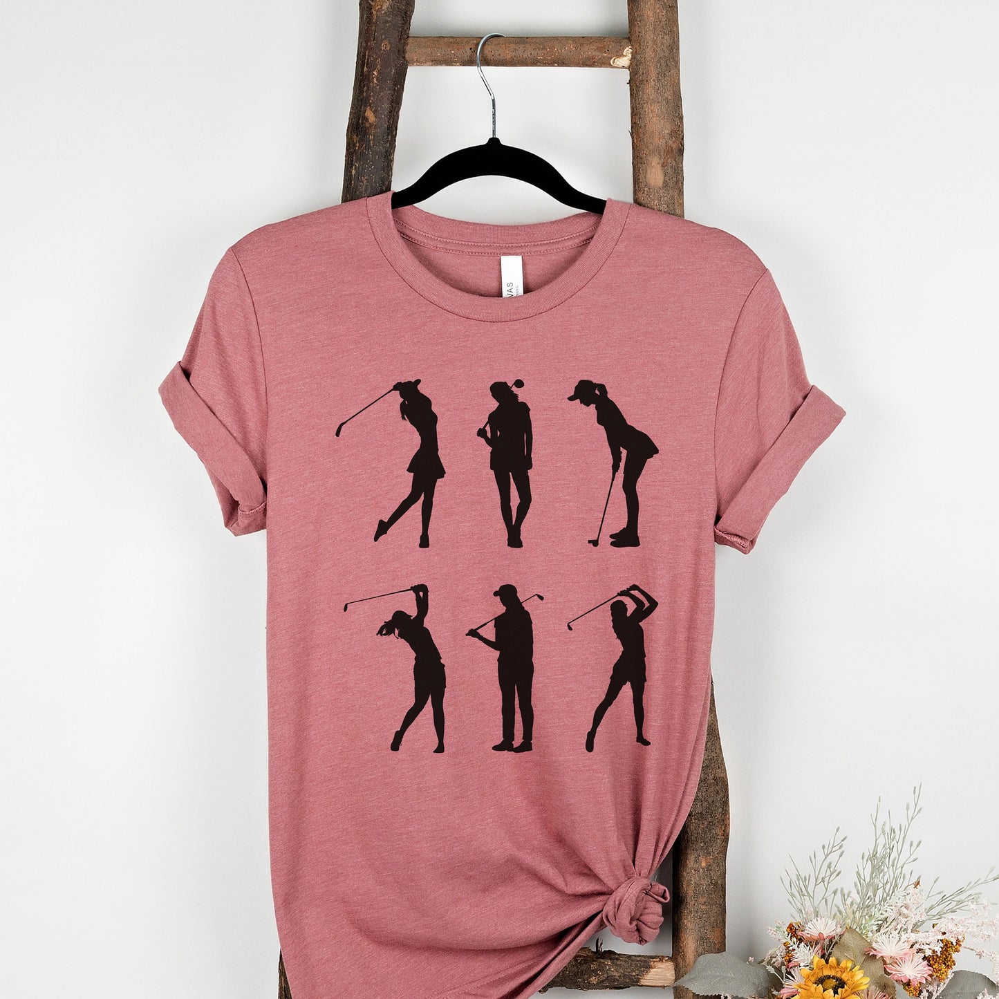 Golf Mom Silhouette Shirt