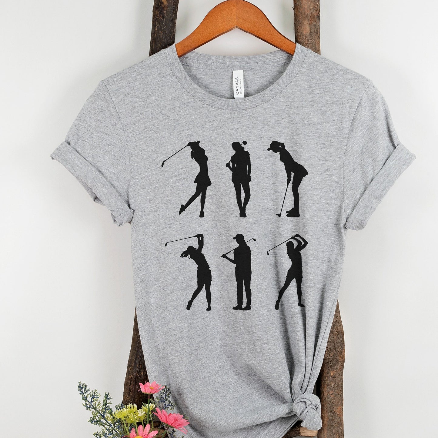 Golf Mom Silhouette Shirt