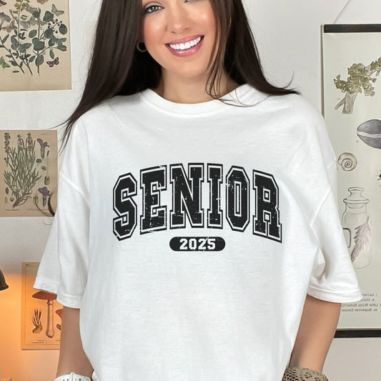 Senior 2025 Comfort Colors Oversized Shirt